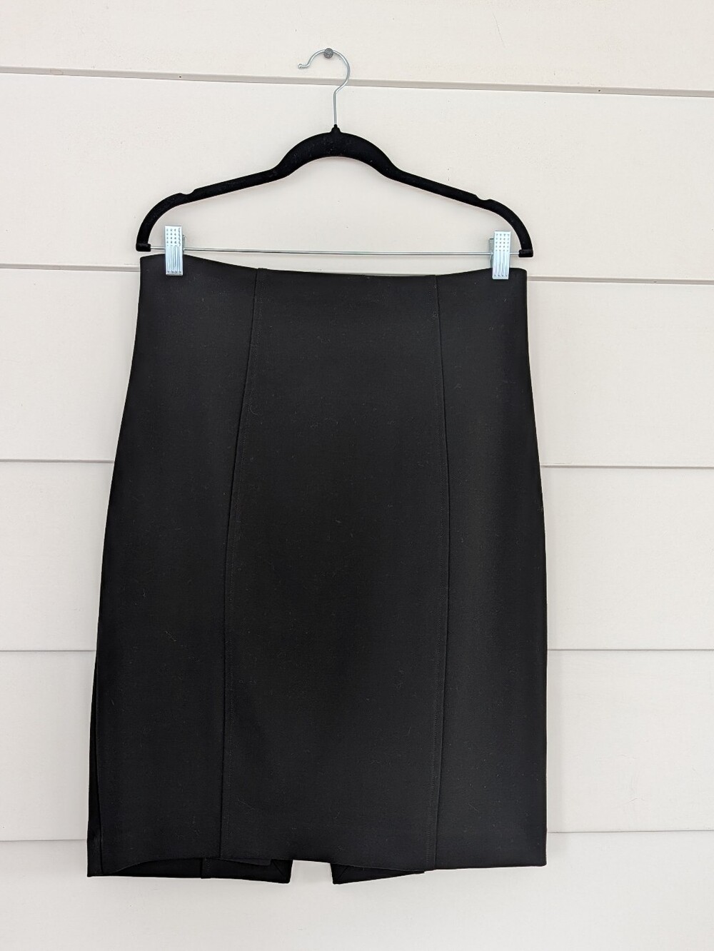 Express Black High-Waist, Knee Length Pencil Skirt, Size 12